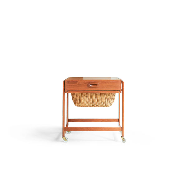 【アンティーク家具】CENTURY サイドテーブル DK19-99 北欧 ミッドセンチュリー家具 サイドテーブル 棚付き