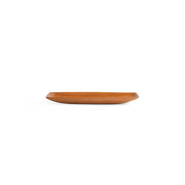 デンマークヴィンテージ チークトレイ/Danish Vintage Solid Teak Tray
