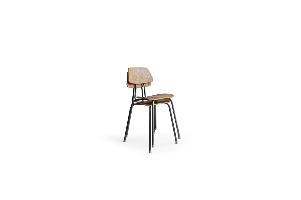 Danish Vintage Stacking Teak Plywood Chair/デンマークヴィンテージ スタッキング プライウッドチェア 椅子 北欧家具