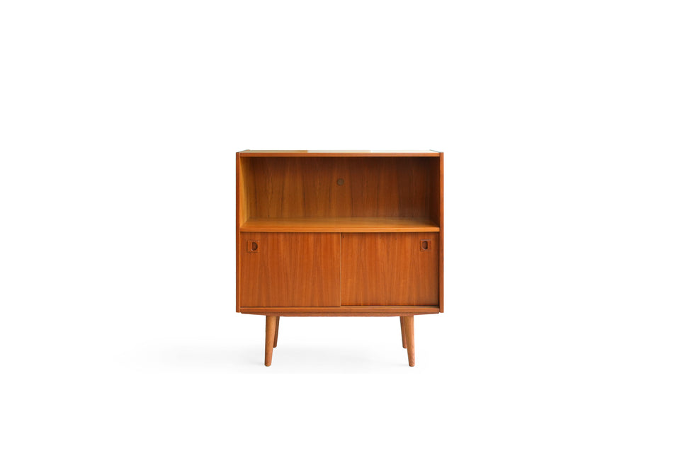 Danish Vintage Teak Bookcase Slide Door/デンマークヴィンテージ ブックケース チーク材
