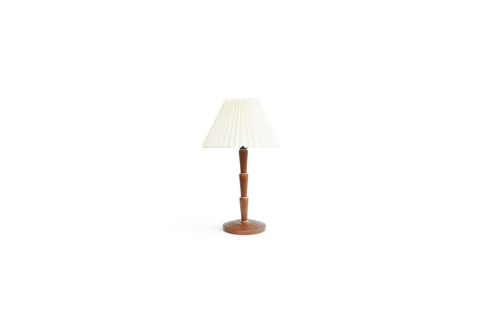 Danish Vintage Teakwood Stand Table Lamp/デンマークヴィンテージ テーブルランプ チーク材 照明 北欧インテリア