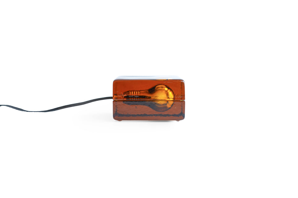 Design House Stockholm Block Lamp Harri Koskinen Amber/デザインハウス ブロックランプ アンバー ハッリ・コスキネン