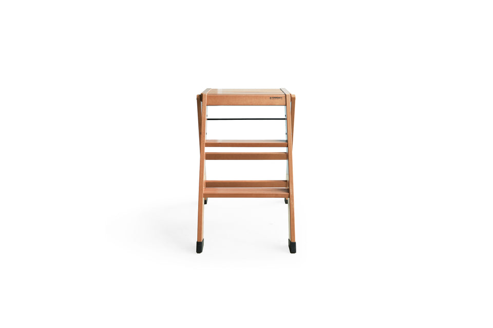 FOPPAPEDRETTI Folding Step Rudder loggabello Italy/フォッパぺドレッティ 折りたたみ式 木製脚立 イタリア製
