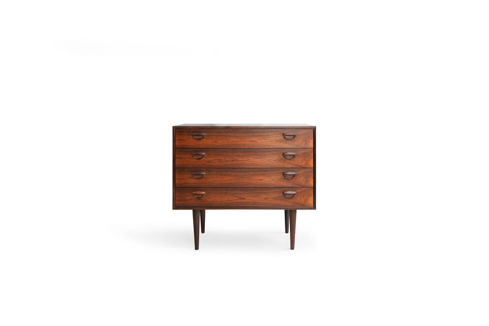 Feldballes Møbelfabrik 4Drawer Chest Kai Kristiansen Rosewood/カイ・クリスチャンセン 4段チェスト ローズウッド デンマークヴィンテージ 北欧家具