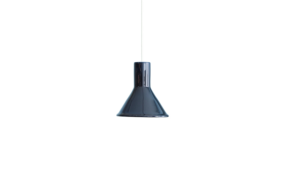 Holmegaard P&T mini Pendant Light Blue/ホルムガード ペンダントライト ガラスシェード デンマークヴィンテージ