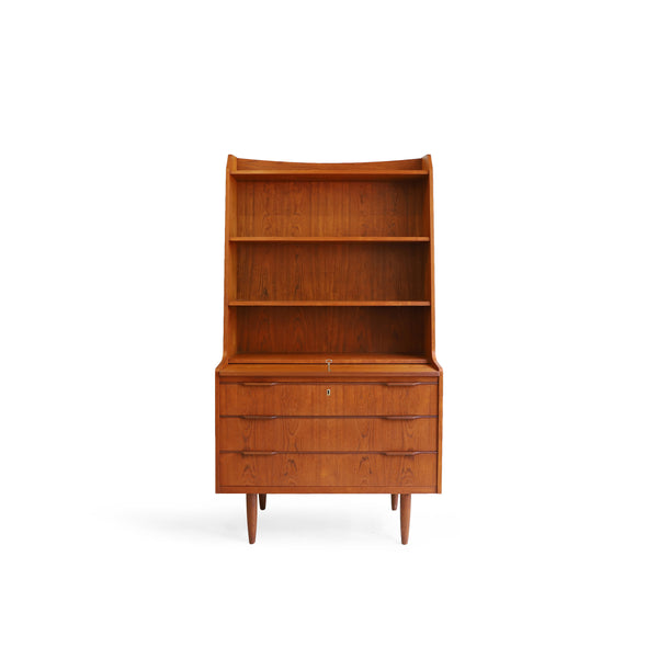 北欧ヴィンテージ　デンマーク　本棚、収納付き　ビューロー　ライティングデスク 1IMG_0935_600x600_crop_center.