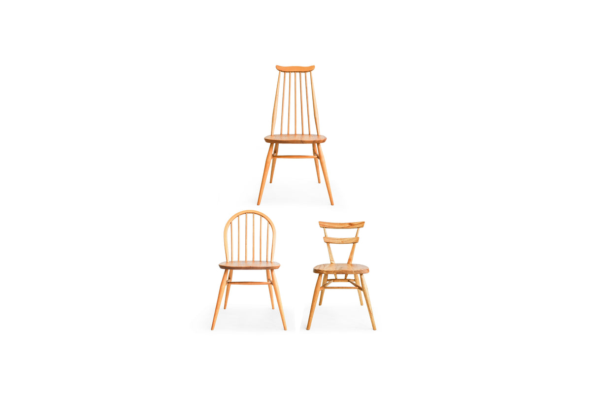 ヴィンテージ ERCOL•アーコール チェア(D-1) イギリスヴィンテージ アーコール ダイニングチェア 椅子/UK Vintage