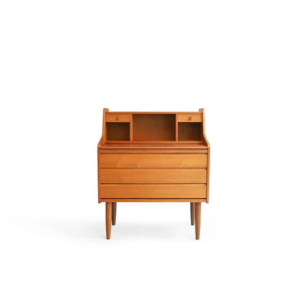 デンマークヴィンテージ ライティングビューロー デスク チーク材 北欧家具/Writing Bureau Teakwood Danish Vintage  – FURUICHI/古一