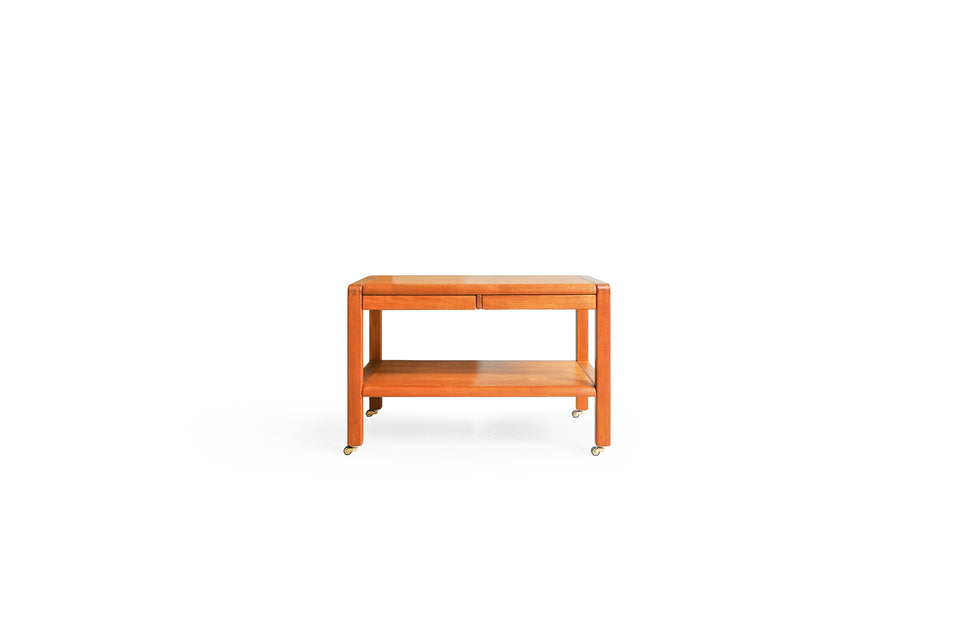 Salling Stolefabrik Caster Side Table Danish Vintage/デンマークヴィンテージ サイドテーブル コーヒーテーブル チーク材 北欧家具