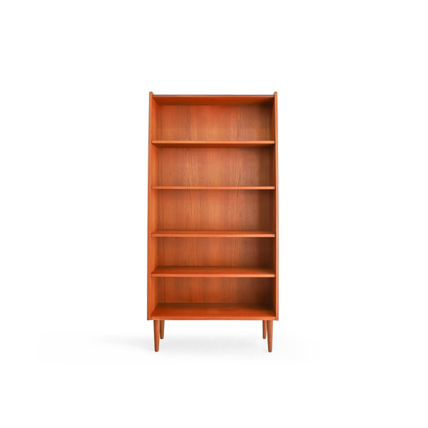 85675★イギリス ヴィンテージ ブックシェルフ チーク 本棚 ブックケース デンマークヴィンテージ ブックケース 本棚 チーク材 収納 北欧