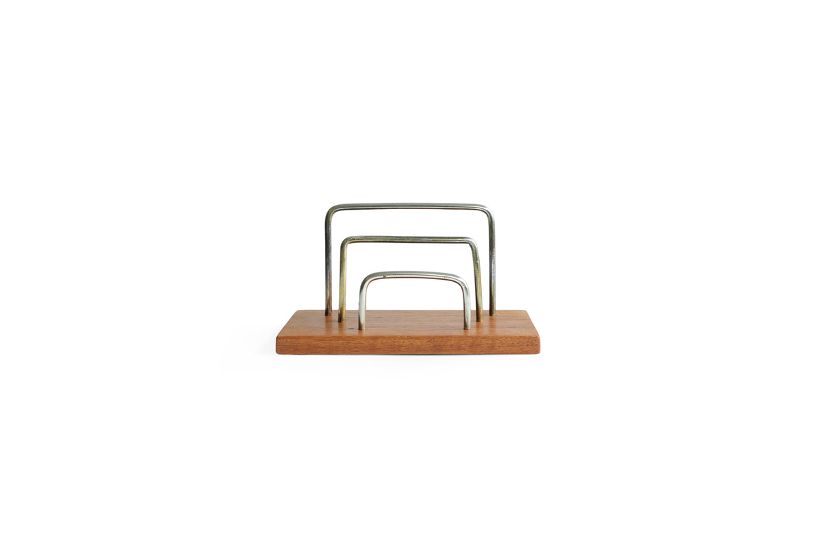 デンマークヴィンテージ レターホルダー チーク材/Letter Holder Teak
