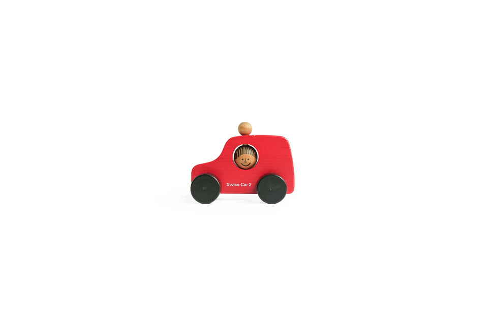 Naef Swiss-Car 2 Wooden Toy/ネフ くるまのおもちゃ 木製玩具 スイス ヴィンテージ