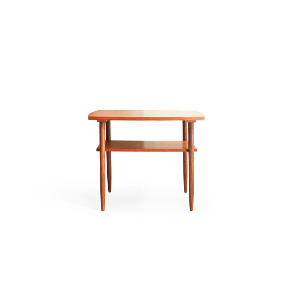 デンマークヴィンテージ サイドテーブル チーク材 北欧家具/Side Table