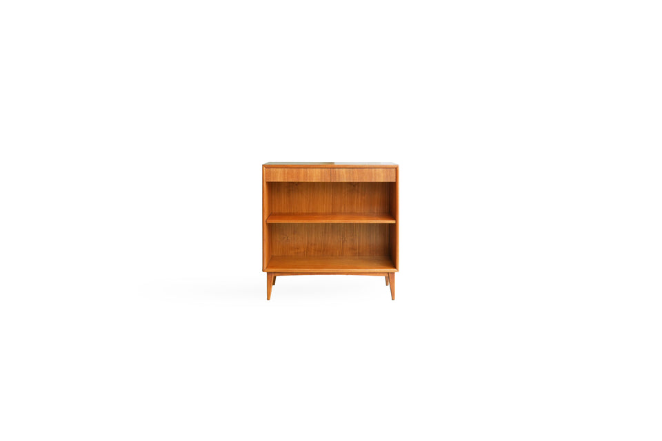 Swedish Vintage Bookcase with Drawer/スウェーデンヴィンテージ ブックケース 引き出し付 チーク材 北欧家具