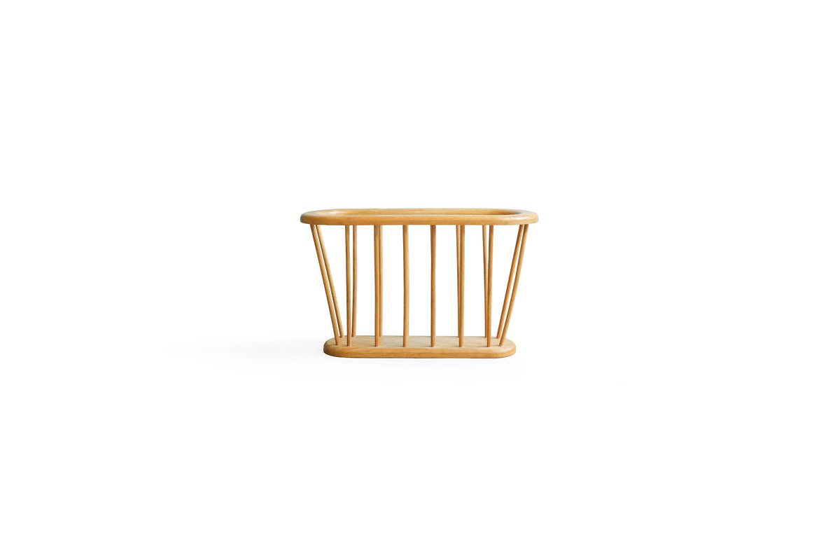 ヴィンテージ マガジンラック/Vintage Beechwood Magazine Rack
