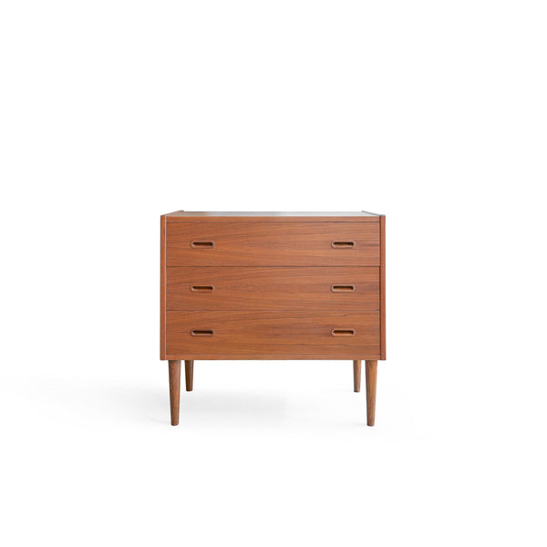 デンマークヴィンテージ 3段チェスト チーク材/3drawer Teak Chest
