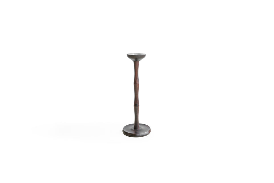 Danish Vintage Rosewood Plant Stand with Pewter Tray/デンマークヴィンテージ プラントスタンド ローズウッド材 トレイ付き
