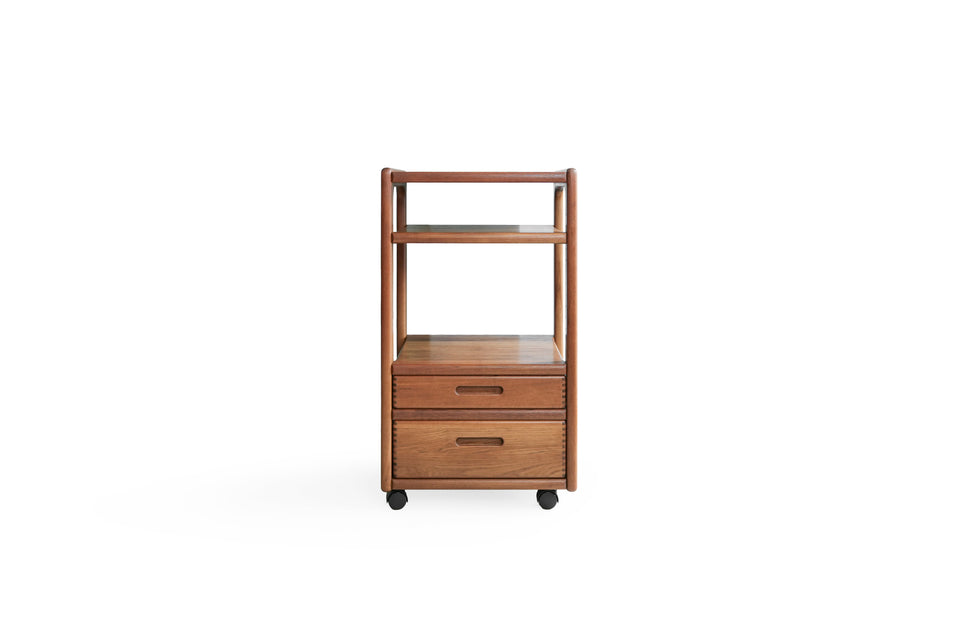 Danish Vintage Teak Wagon Shelf with Drawer/デンマークヴィンテージ ワゴン シェルフ チーク材
