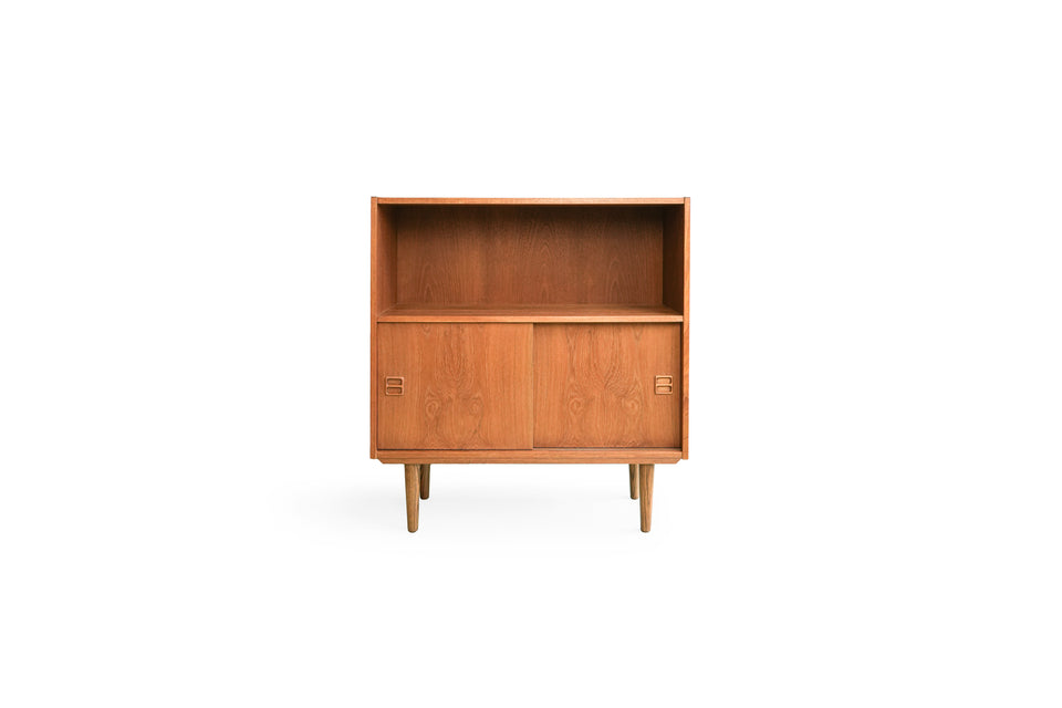 Teak Bookcase with Slide Door Danish Vintage/デンマークヴィンテージ ブックケース 扉付き チーク材