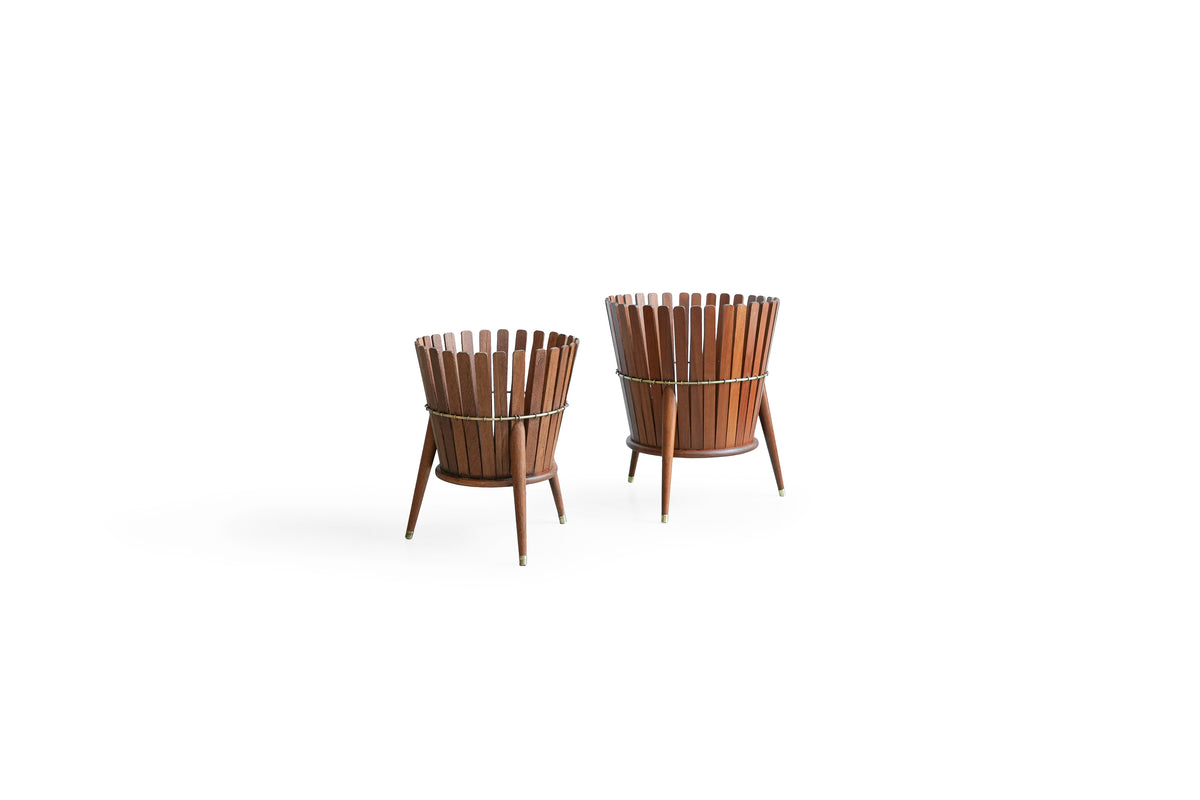 デンマークヴィンテージ プラントスタンド チーク材/Teak Plant Stand