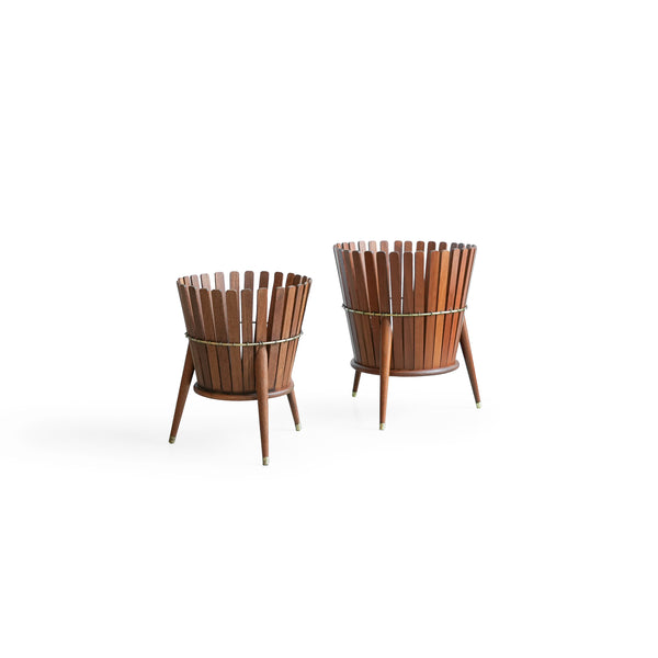 デンマークヴィンテージ プラントスタンド チーク材/Teak Plant Stand