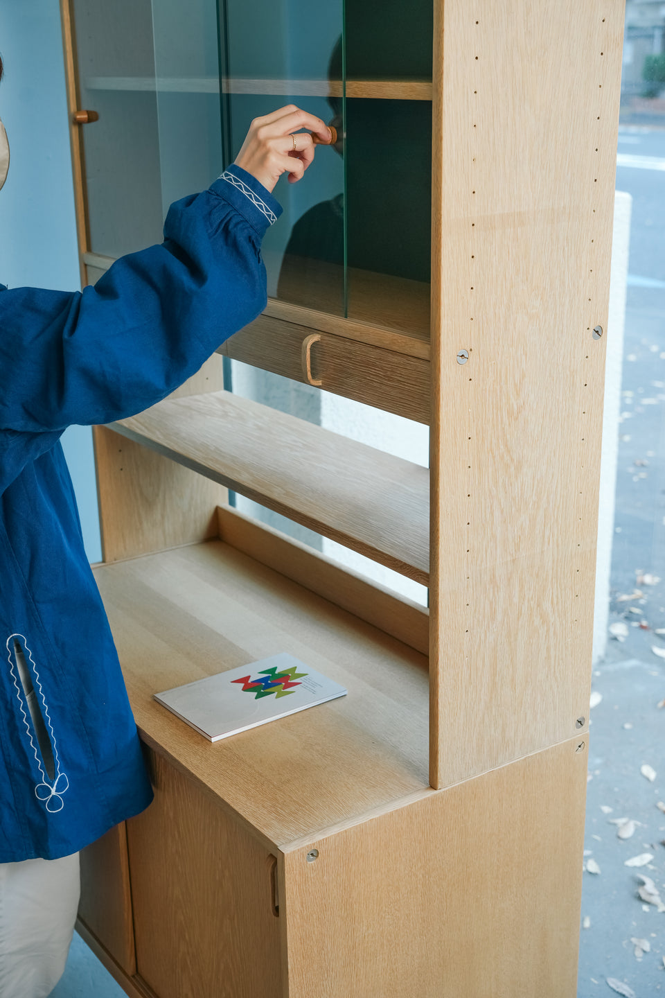 Bodafors Glass Cabinet Shelf Swedish Vintage/スウェーデンヴィンテージ ボダフォース ガラスキャビネット シェルフ 北欧家具