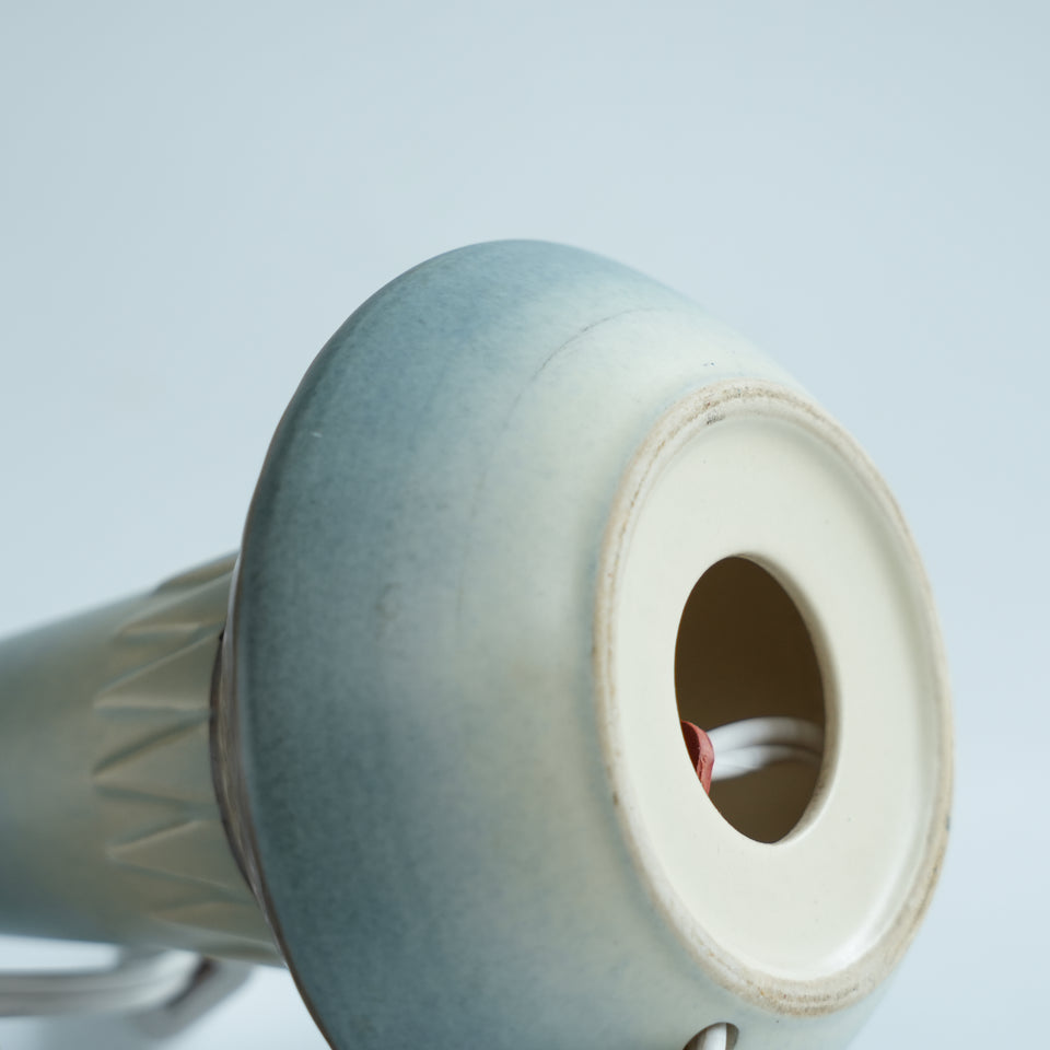 Soholm Table Lamp Model 926 Light Blue and Brown/テーブルランプ エイナー・ヨハンセン スーホルム デンマークヴィンテージ