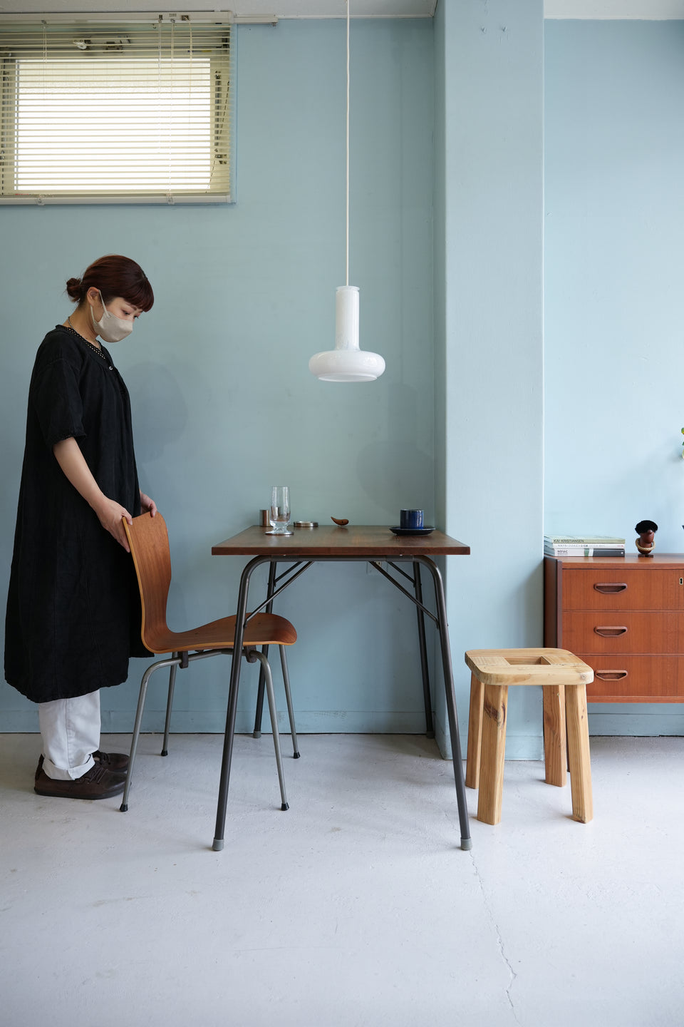 Danish Vintage Teakwood Folding Table/デンマークヴィンテージ 折りたたみテーブル チーク材 北欧家具