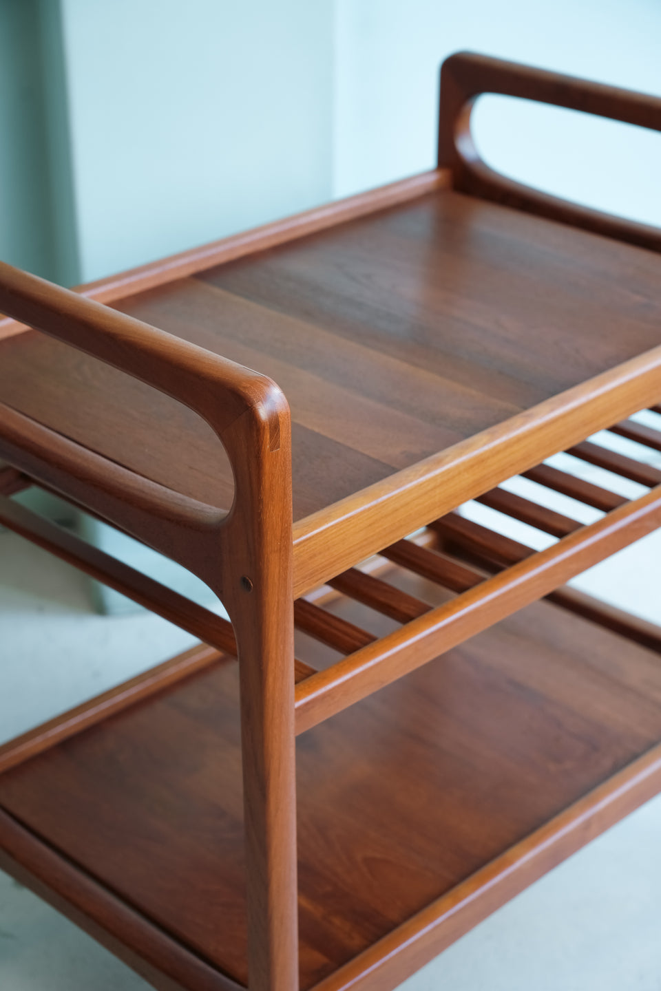 Brink Mobler Teak Serving Trolley Wagon/ブリンクモブラー サービングトロリー ワゴン チーク材 デンマークヴィンテージ