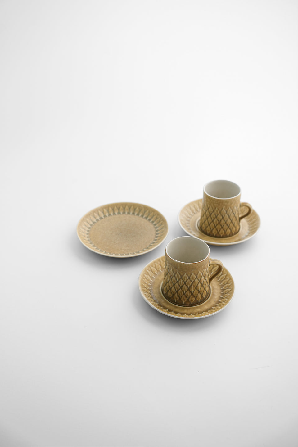 Tea Cup and Saucer Plate Jens H.Quistgaard Relief/ティーカップ＆ソーサー プレート イェンス・クイストゴー レリーフ 北欧ヴィンテージ食器