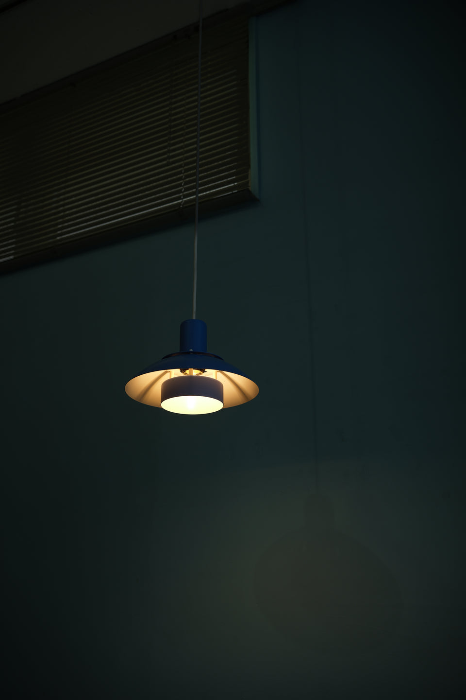 Horn Pendant Light Type775 Blue Danish Vintage/ホーン ペンダントライト ブルー デンマークヴィンテージ 照明 北欧インテリア