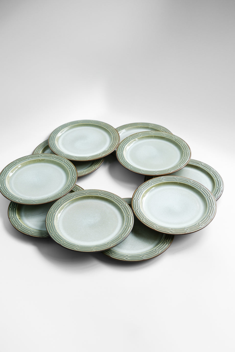 Bing & Grondahl Jens H. Quistgaard RUNE Plate 24cm/ビングオーグレンダール ルーン プレート クイストゴー 北欧食器 デンマークヴィンテージ