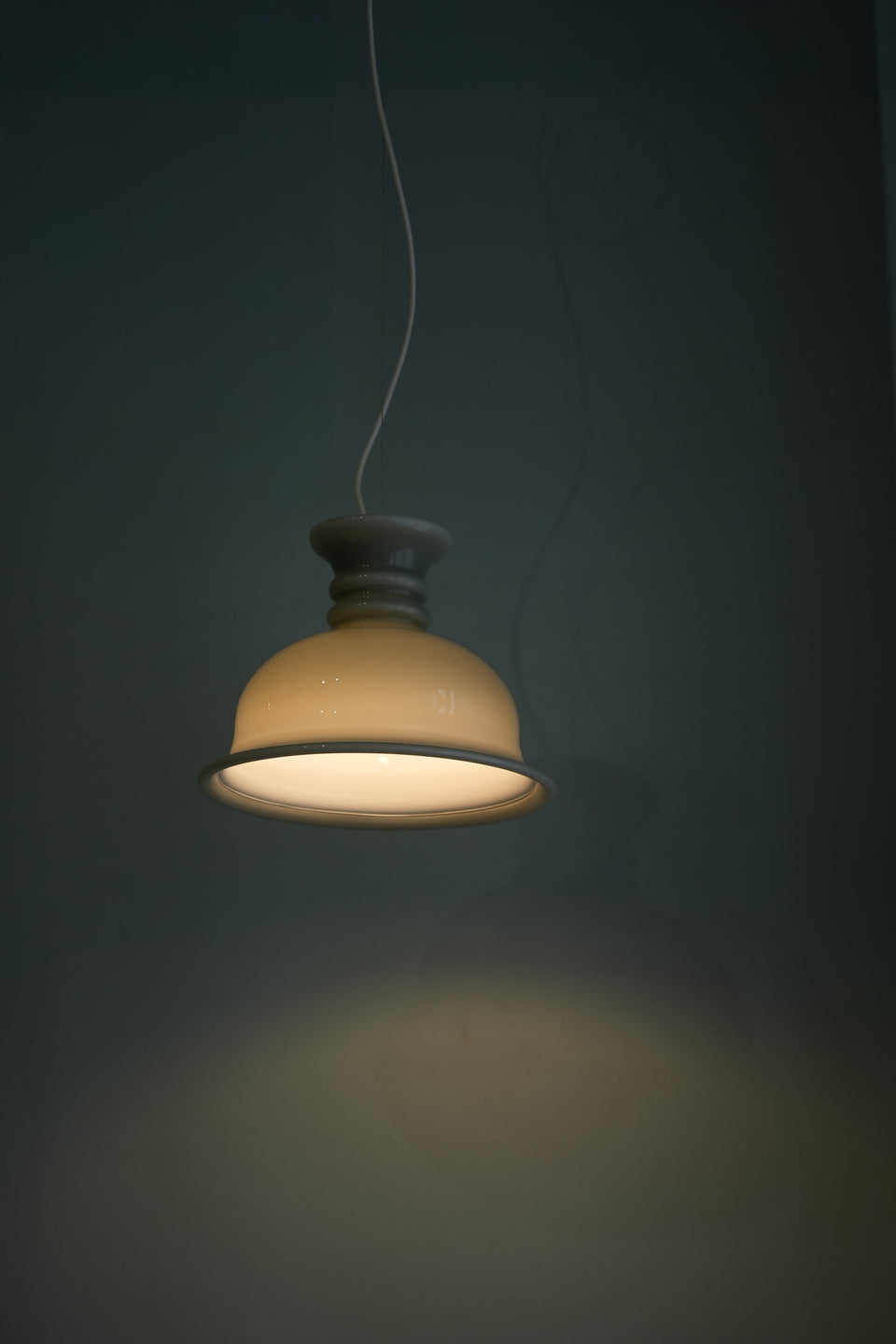 Holmegaard “Kro” Gray large Pendant Light Sidse Werner/ホルムガード 照明 ペンダントライト シセ・ヴェアナー デンマークヴィンテージ