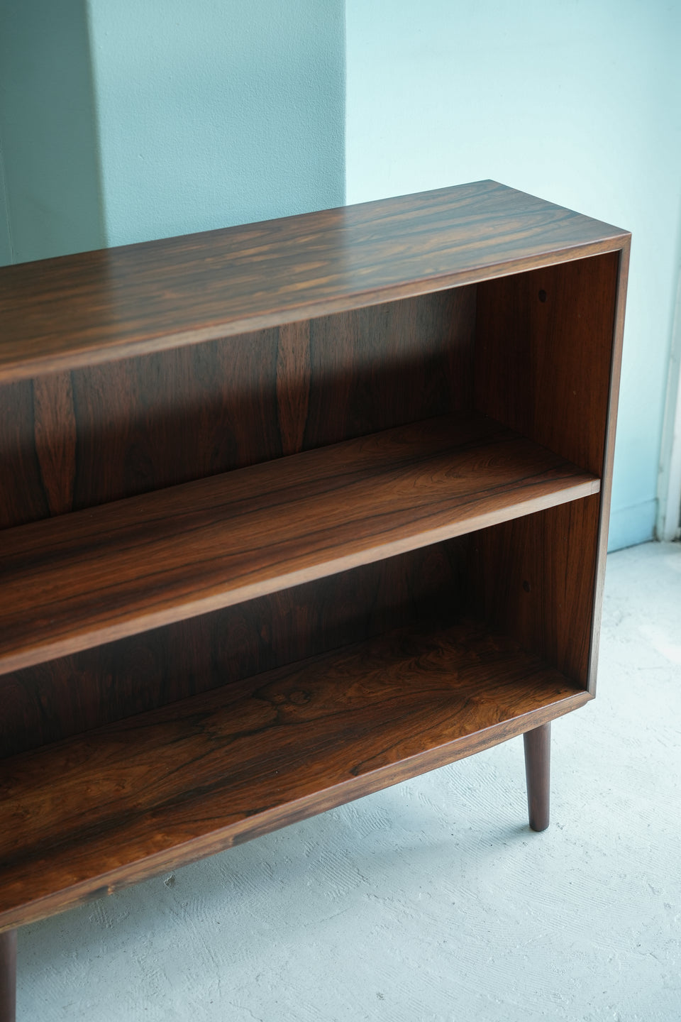 Danish Vintage Hjørnebo Møbelfabrik Small Bookcase Rosewood/デンマークヴィンテージ ローズウッド ブックケース 本棚 北欧家具