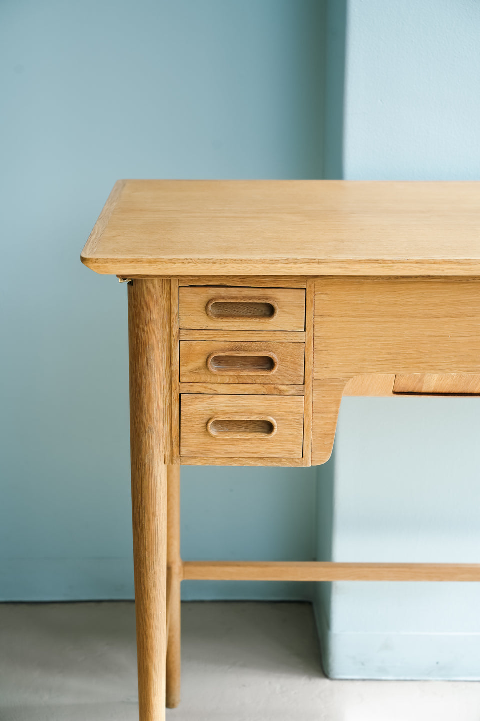 Danish Vintage Sewing Machine Table Desk/デンマークヴィンテージ ミシンテーブル デスク オーク材 北欧家具