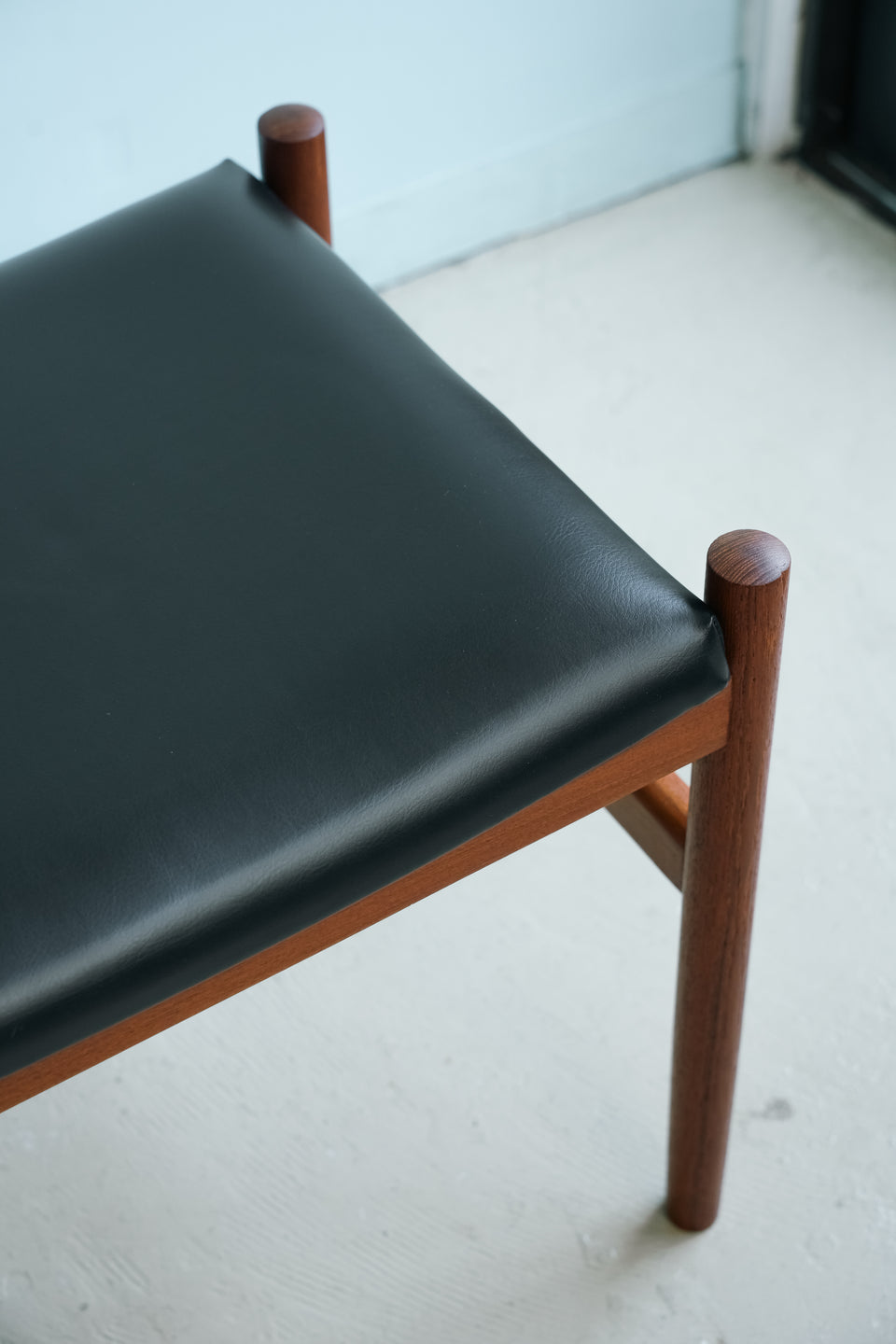 Danish Vintage Spøttrup Møbelfabrik Stool Ottoman/デンマークヴィンテージ スツール オットマン チーク材
