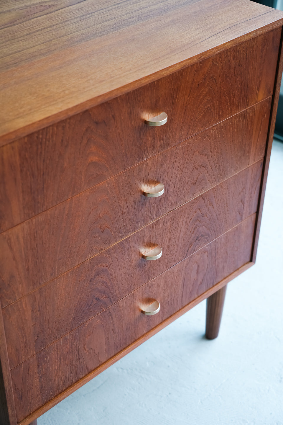 Danish Vintage Teak Bed Side Small Chest/デンマークヴィンテージ ベッドサイドスモールチェスト チーク材 北欧家具