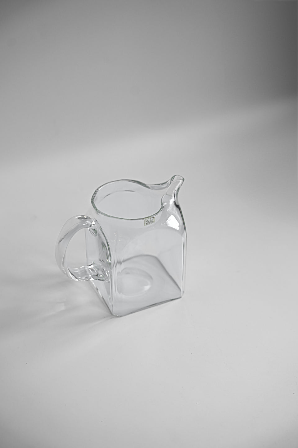 Finnish Vintage ARABIA Glass Square Jug/フィンランドヴィンテージ アラビア ガラス ジャグ 北欧インテリア