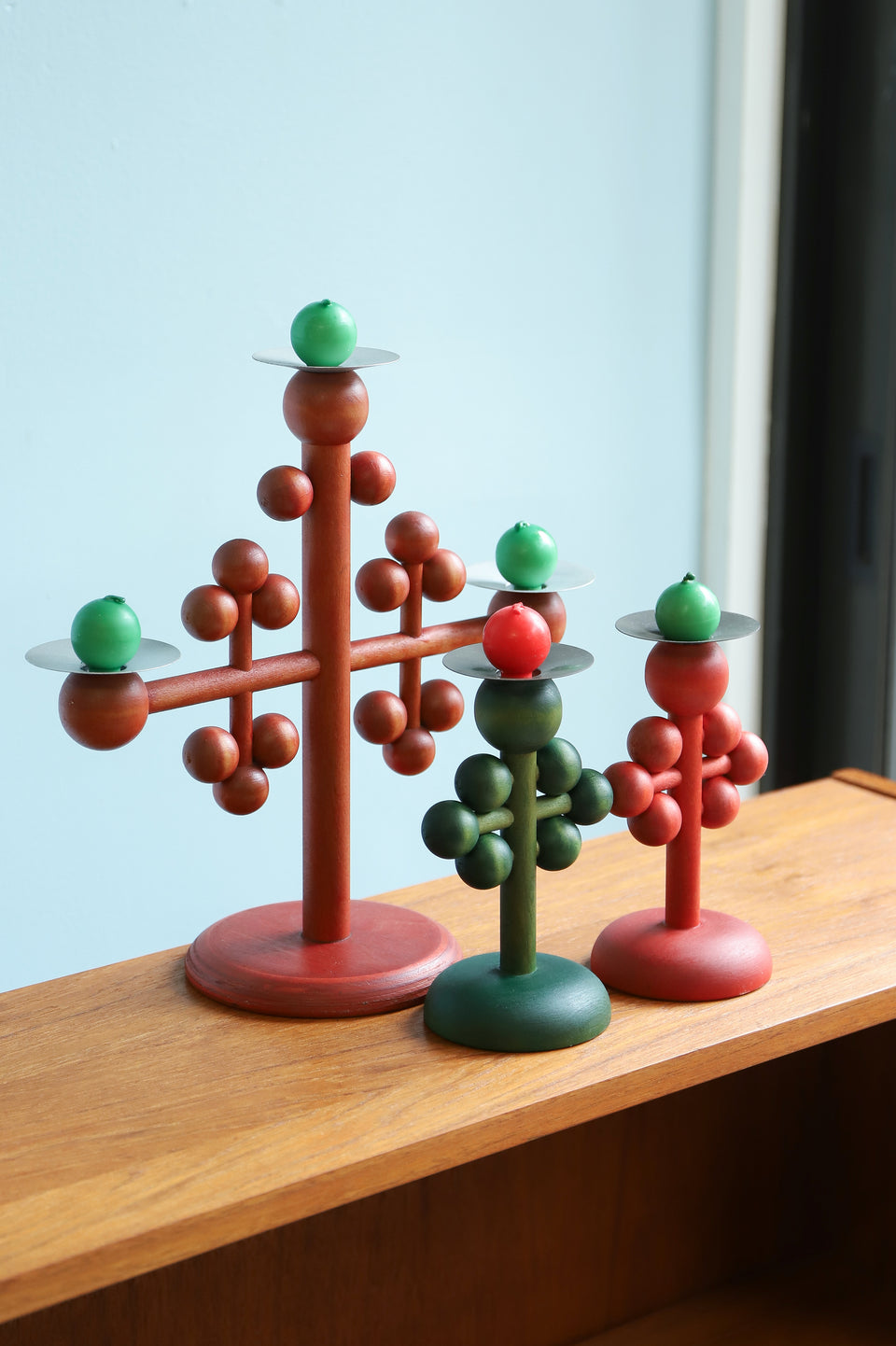 Finnish Vintage Aarikka Candle Holder/フィンランドヴィンテージ アーリッカ キャンドルホルダー 北欧雑貨
