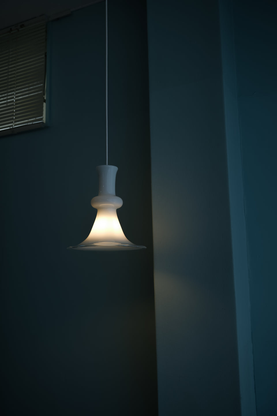 Holmegaard Pendant Light Etude2 White/ホルムガード ペンダントライト エチュード マイケル・バング デンマークヴィンテージ