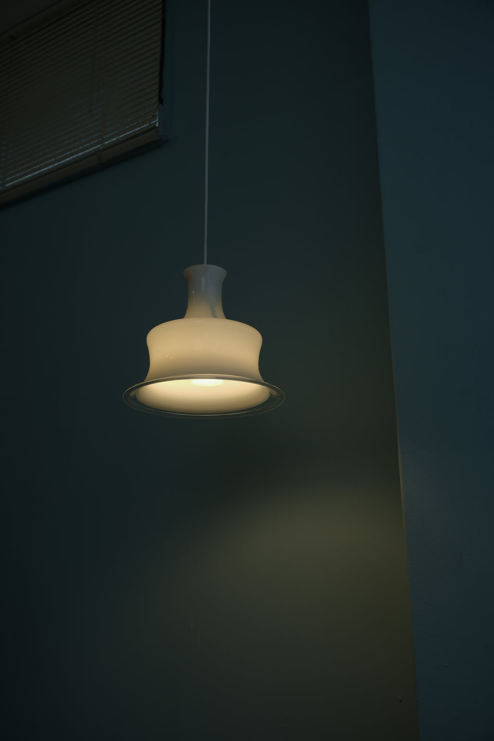Holmegaard Pendant Light Sonate White/ホルムガード ペンダントライト ソナタ 照明 デンマークヴィンテージ