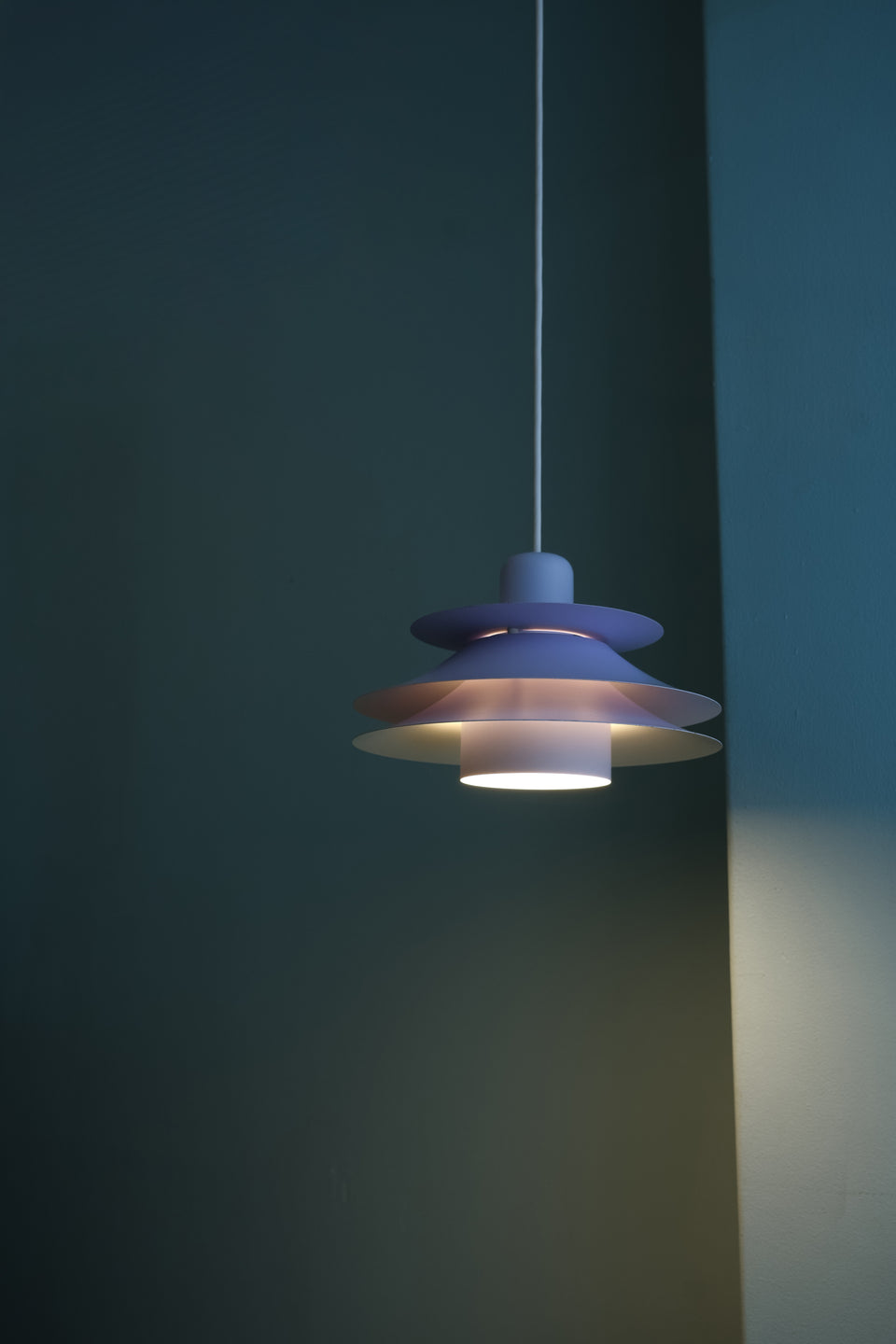 Horn Pendant Light Type753 Purple/デンマークヴィンテージ ホーン ペンダントライト 照明
