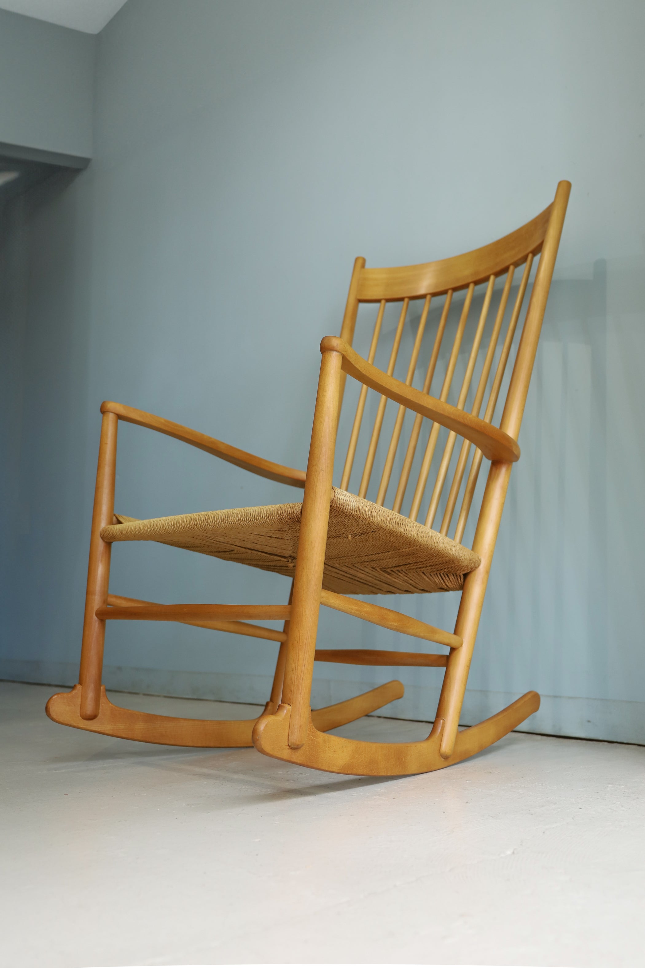 ハンス・J・ウェグナー ロッキングチェア デンマークヴィンテージ 北欧家具/Hans J. Wegner J16 Rocking Chair ...