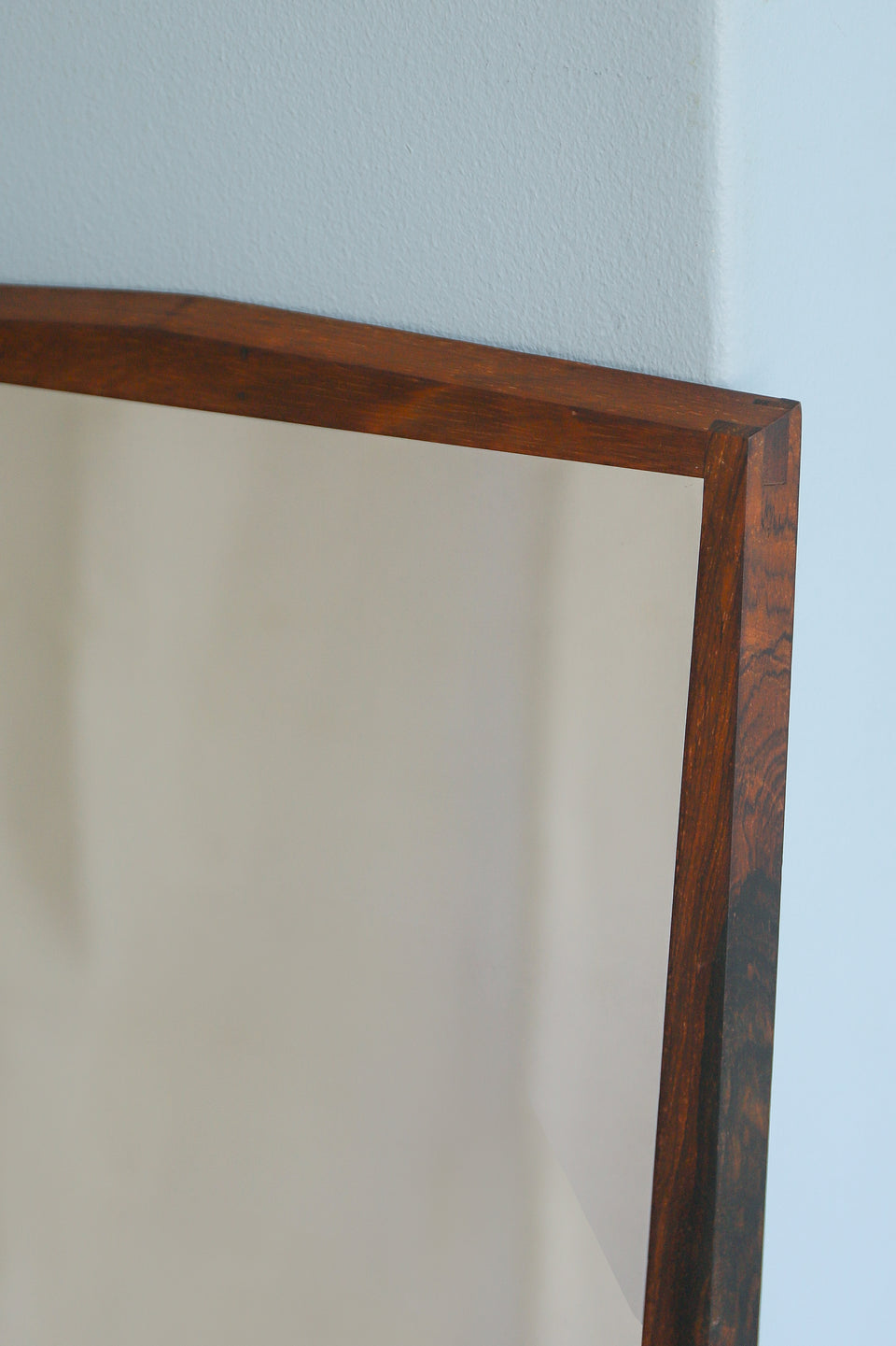 Jansen Spejle Rosewood Frame Wall Mirror Danish Vintage/デンマークヴィンテージ ウォールミラー 鏡 ローズウッド材 北欧インテリア