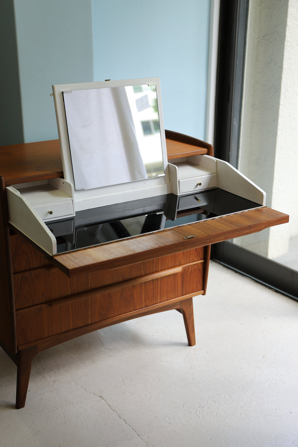 Danish Vintage Dressing Table Chest Teakwood/デンマークヴィンテージ ドレッサーチェスト チーク材 北欧家具