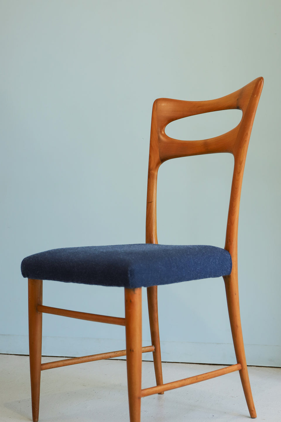 Italian Vintage Dining Chair Paolo Buffa/イタリアヴィンテージ ダイニングチェア 椅子 チェリー材