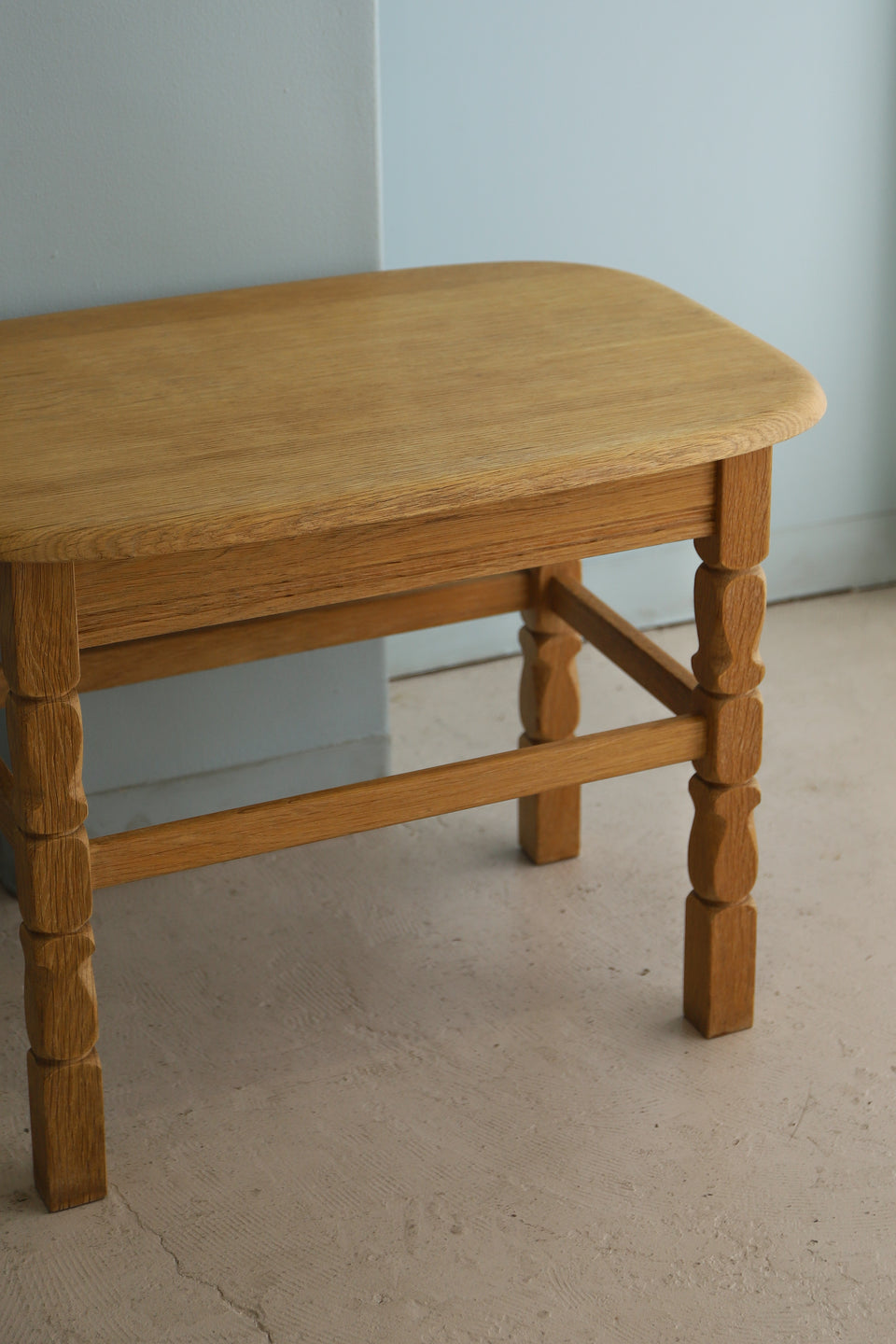 Oakwood Side Table Danish Vintage/デンマークヴィンテージ オーク材 サイドテーブル 北欧家具