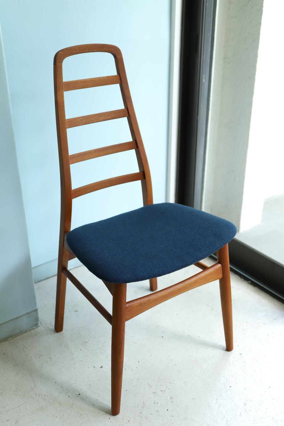 Danish Vintage High Back Dining Chair/デンマークヴィンテージ ハイバック ダイニングチェア チーク材 北欧家具