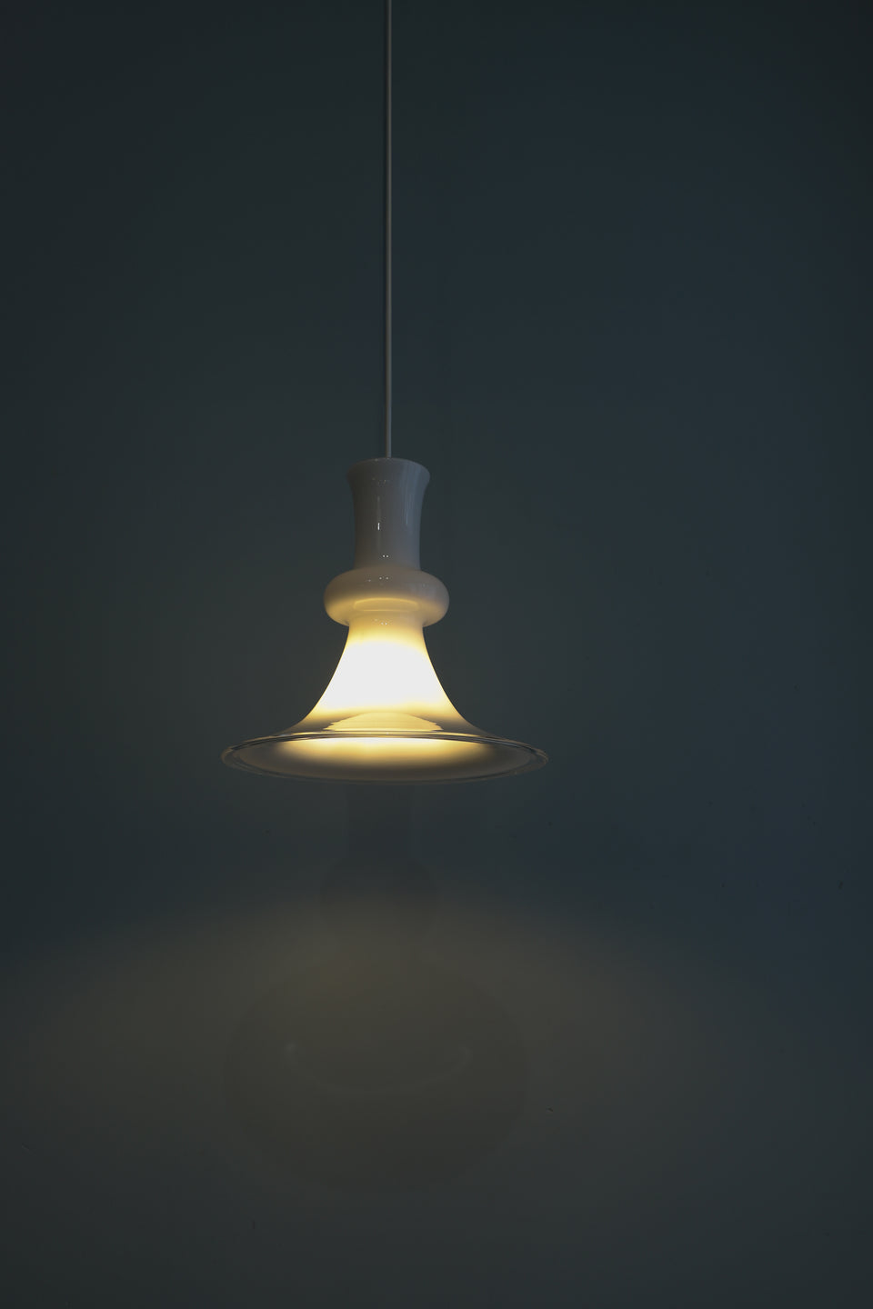 Danish Vintage Holmegaard Pendant Light Etude2 White/ホルムガード ペンダントライト エチュード ホワイト デンマークヴィンテージ