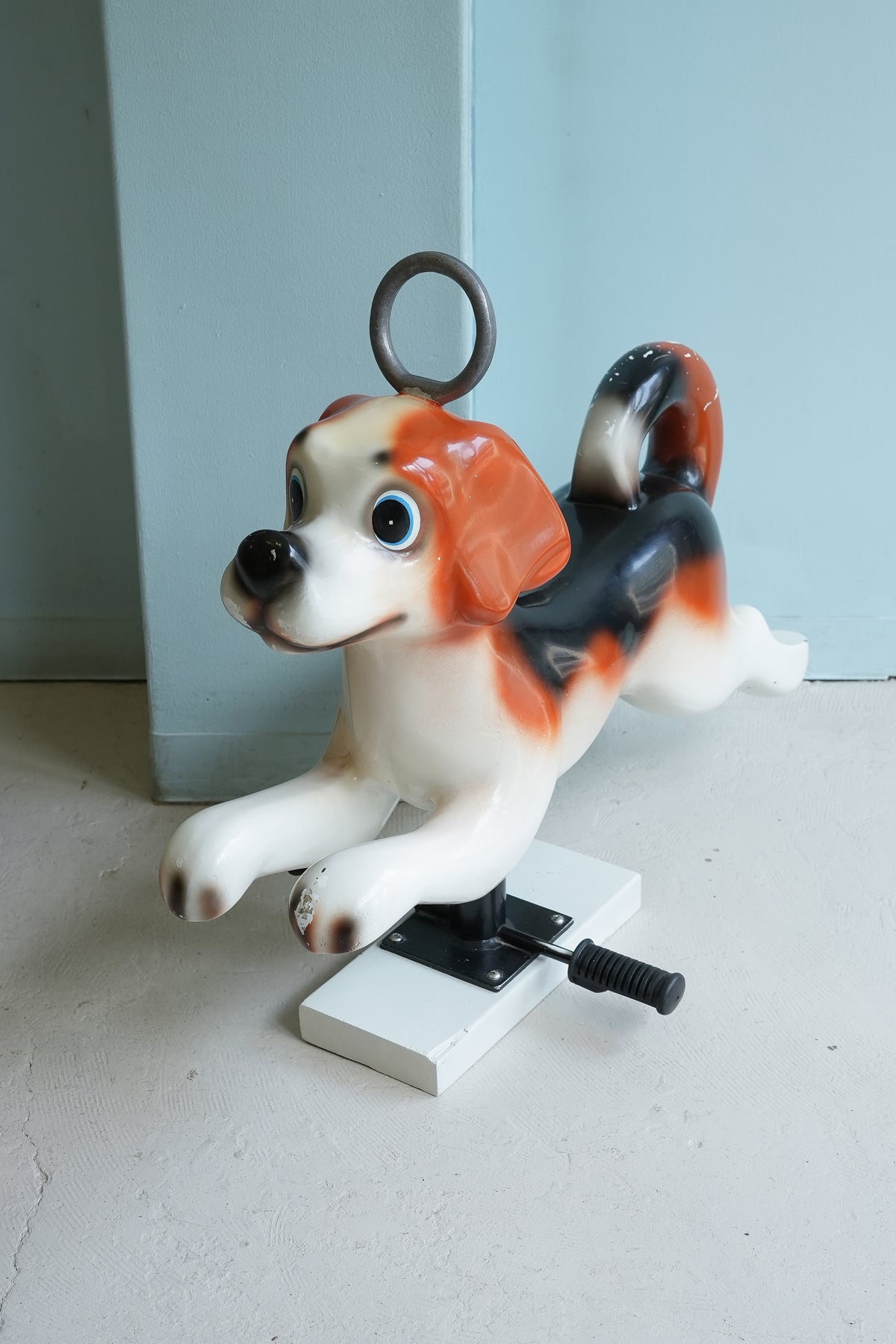 ジャパンヴィンテージ 犬のオブジェ 昭和レトロ/Japanese Vintage FRP